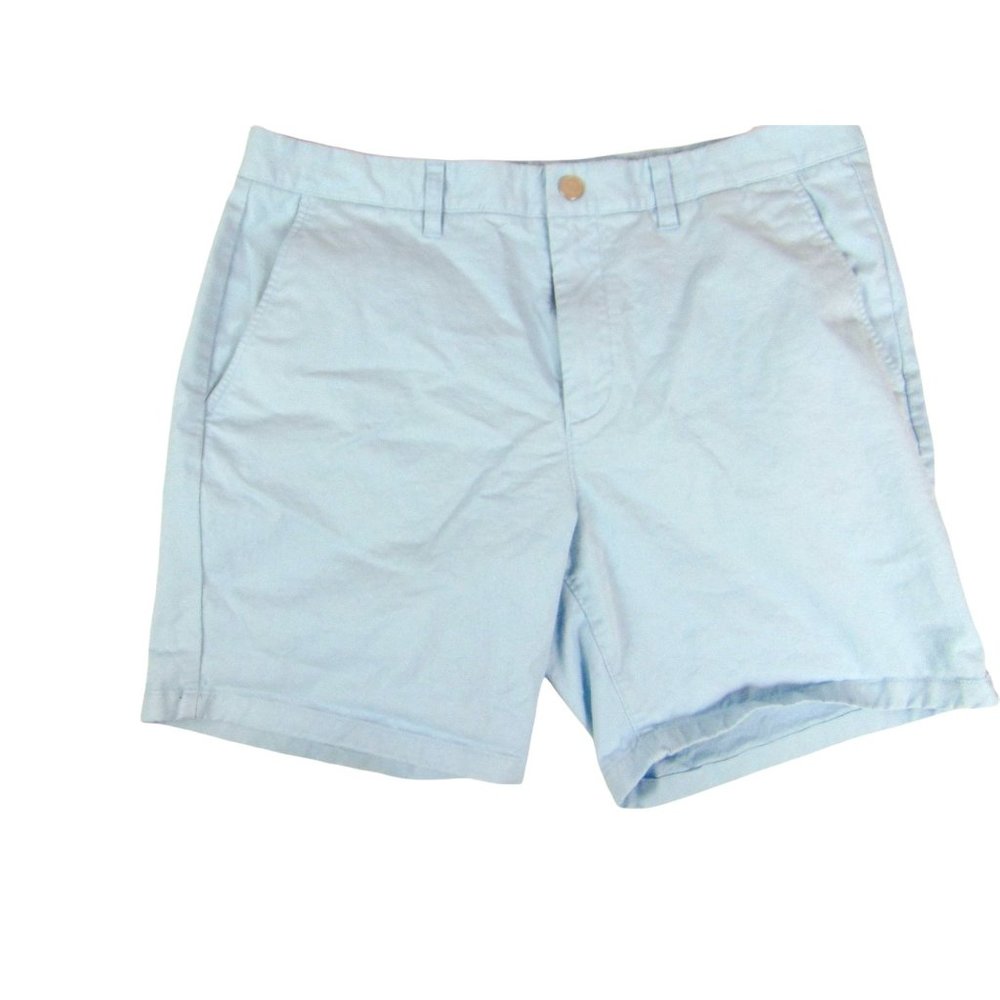 Bonobo Men's Golf Shorts * Size  36 * Light Blue  *  Cotton/spandex EUC